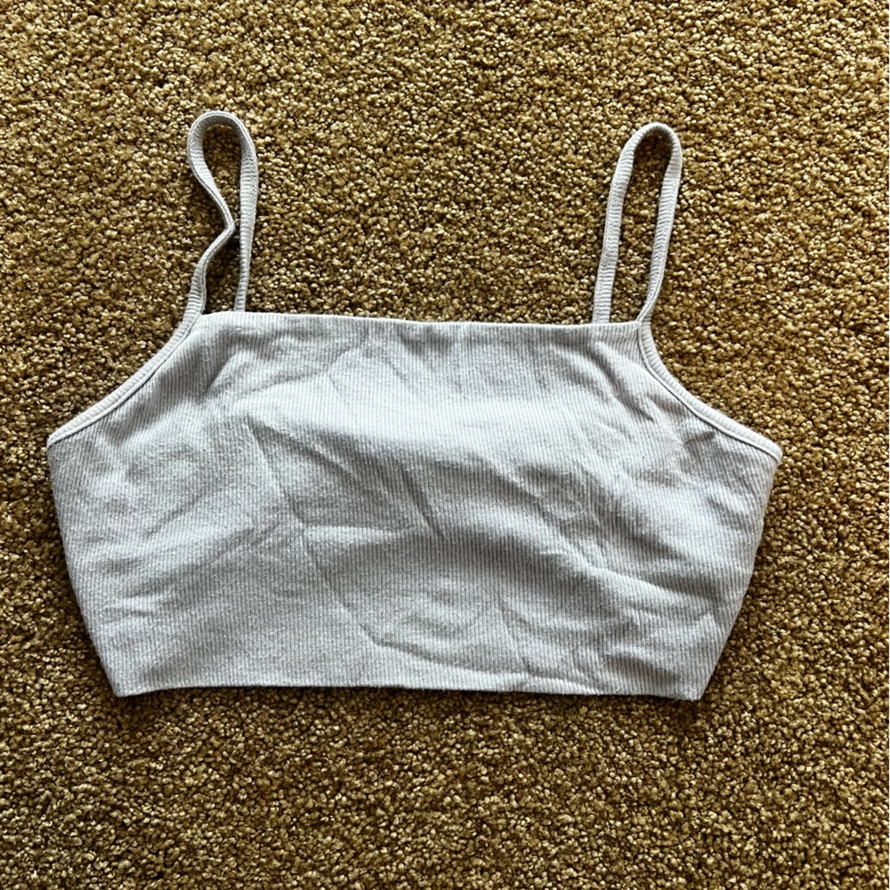 joah brown crop tank